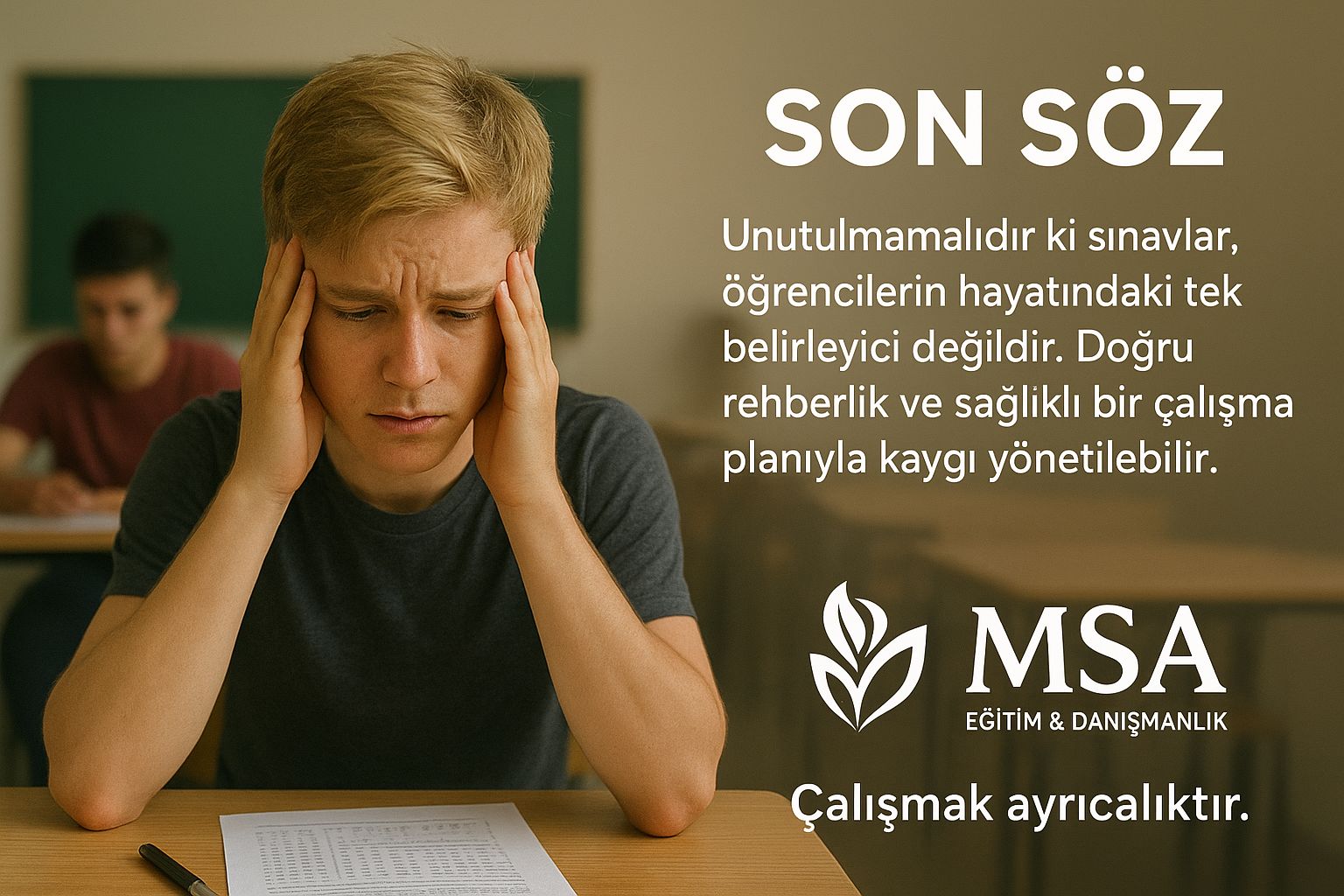 Türkiye’de Sınav Kaygısı: LGS ve YKS Üzerine Bir Değerlendirme